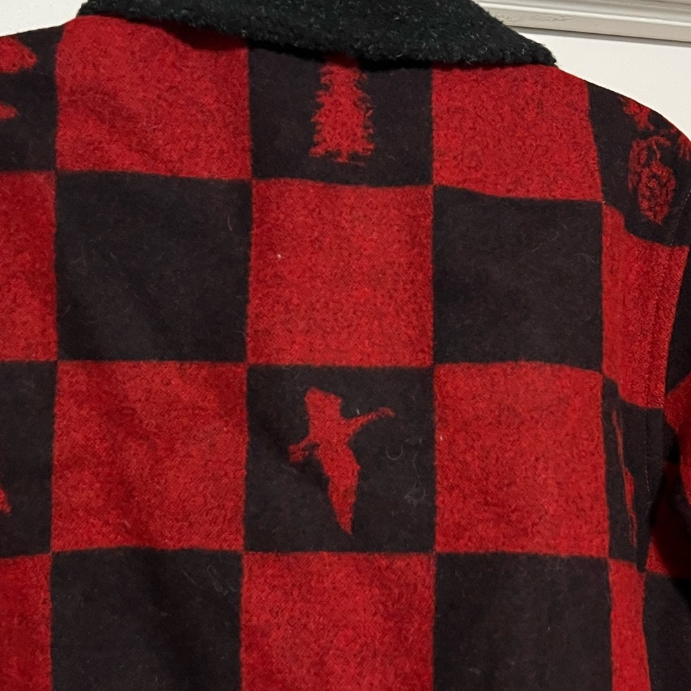 Pendleton Wool Wilderness Jacket Red & Black Chec… - image 8